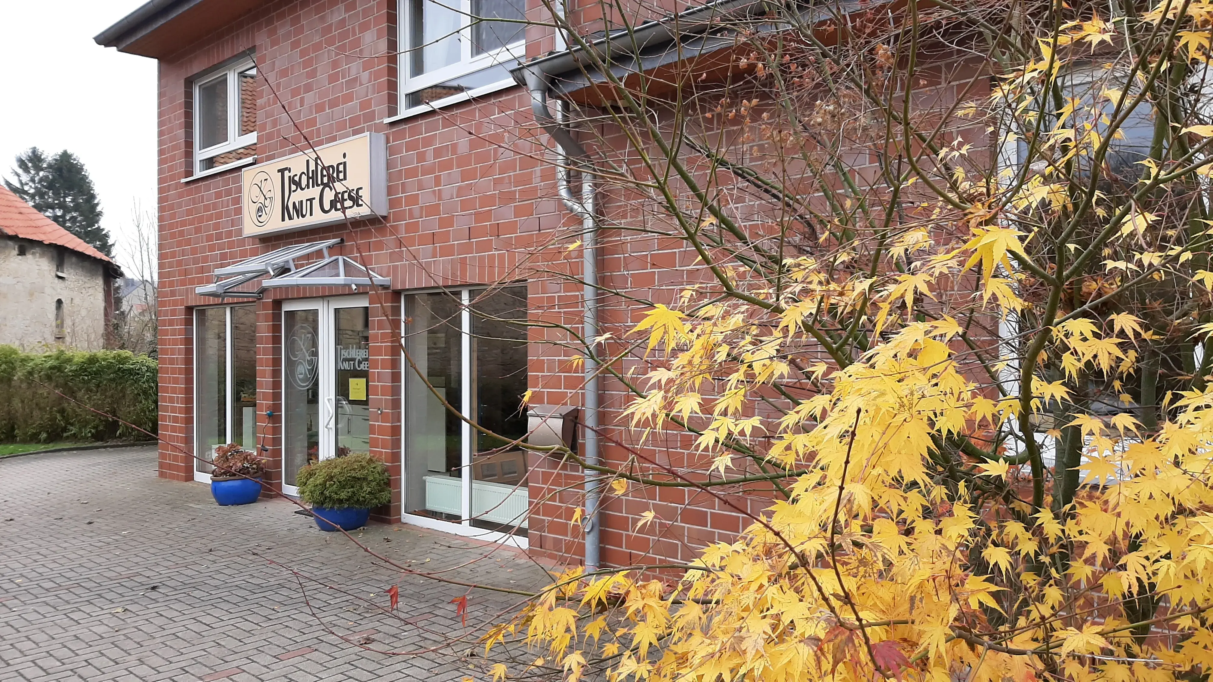 Gebäude von der Tischlerei Knut Geese